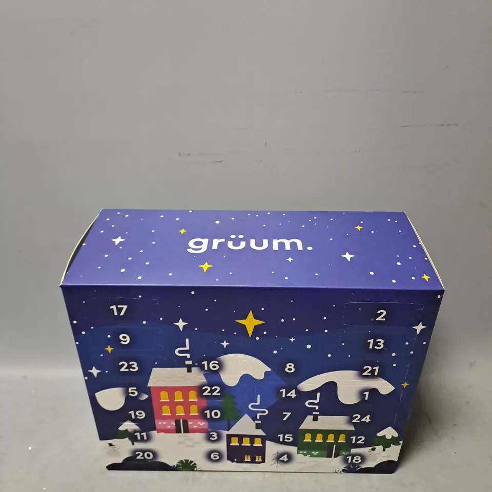 BOXED GRUUM BEAUTY ADVENT CALENDER