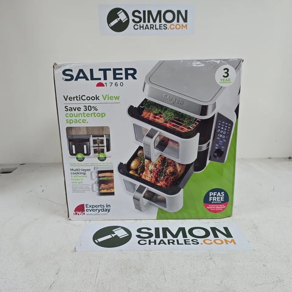 SALTER VERTICOOK VIEW WHITE BOXED