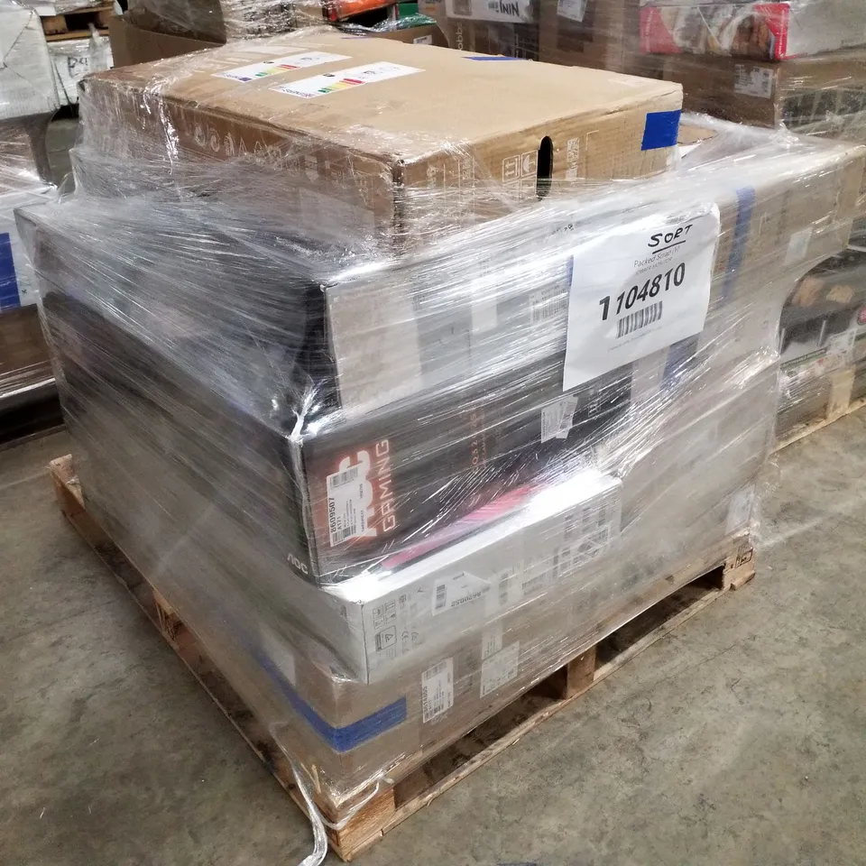 PALLET OF APPROXIMATELY 13 UNPROCESSED RAW RETURN MONITORS TO INCLUDE;