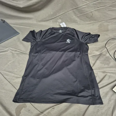 GK ENERGY TEE – BLACK T-SHIRT (SIZE S, UNISEX)
