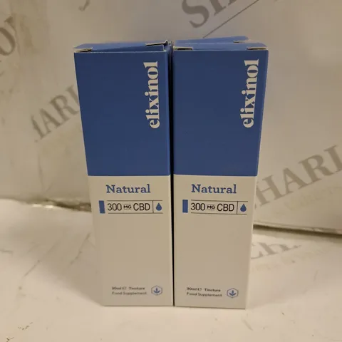 SET OF 4 ELIXINOL NATURAL CBD CAPSULES