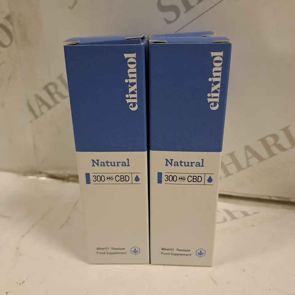 SET OF 4 ELIXINOL NATURAL CBD CAPSULES 