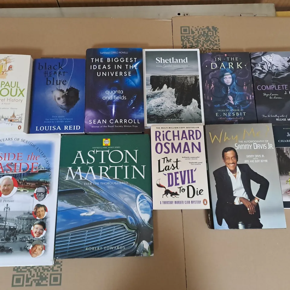 LARGE QUANTITY OF ASSORTED BOOKS TO INCLUDE FICTION & NON FICTION - COLLECTION ONLY