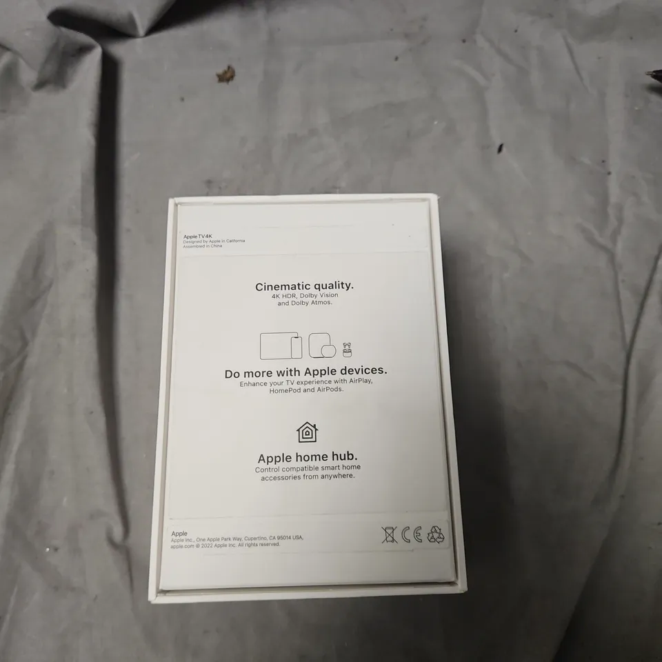 APPLE TV 4K (3RD GENERATION) 64GB WITH SIRI REMOTE NO INCLUDED  – BOXED