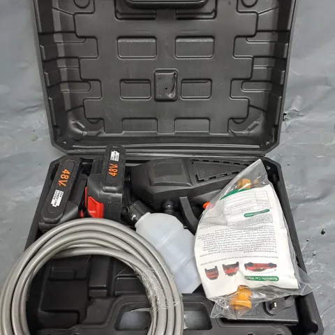 PORTABLE BATTERY POWERED PRESSURE WASHER UNIT