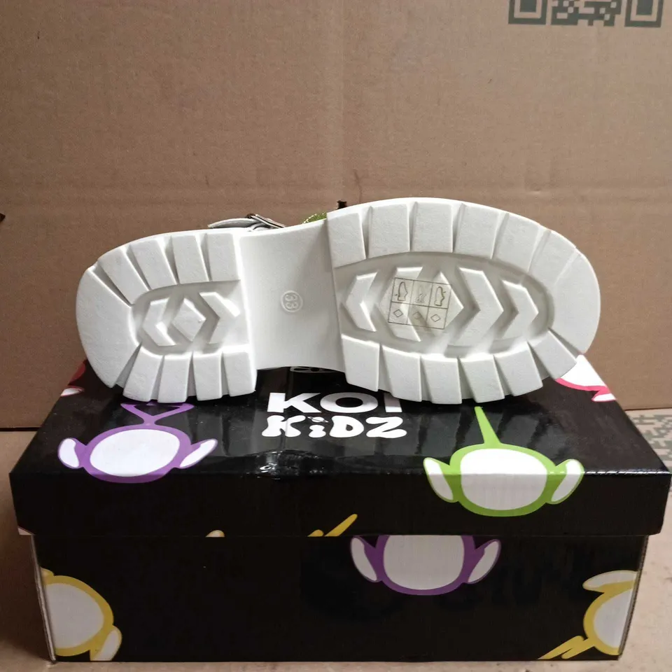 KOI KIDZ TELETUBBIES SANDALS WHITE MULTI SIZE 1