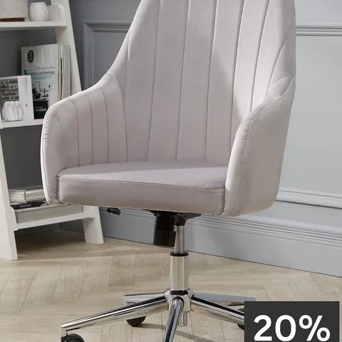 BOXED MOLBY OFFICE CHAIR - BLACK