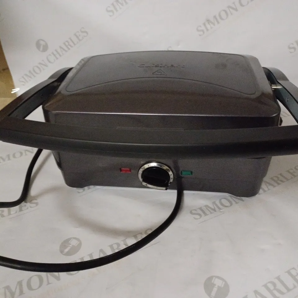 CUISINART GRILL AND SANDWICH MAKER GRSM4U