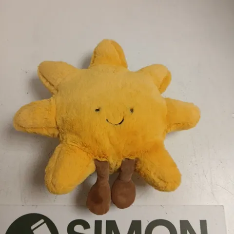 JELLYCAT YELLOW SUN PLUSH TOY – SOFT STAR STUFFED ANIMAL (LONDON)