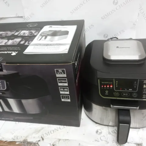 BOXED MASTERPRO KITCHEN ROBOT SMOKELESS GRILL AND AIR FRYER, WITH INSTRUCTIONS