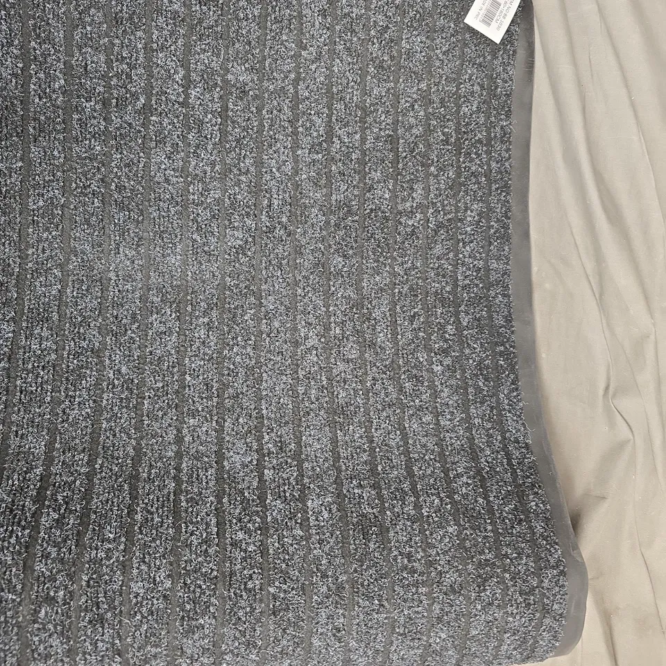 RUG / CARPET RUNNER, GREY TEXTURED, 60 X 180 CM (BB 1030)