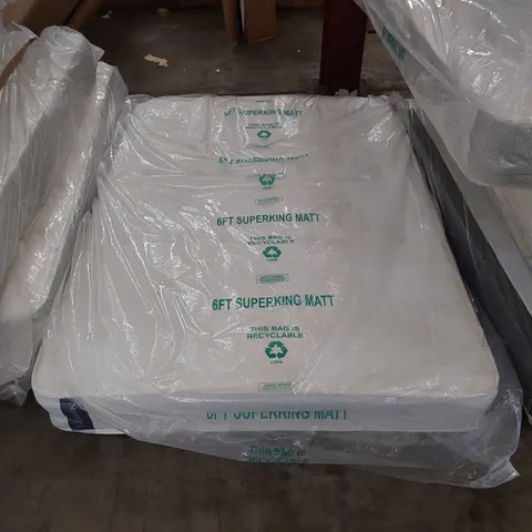 QUALITY BAGGED ALIA SERENITY EGYPTIAN COTTON COIL 4'6" MATTRESS