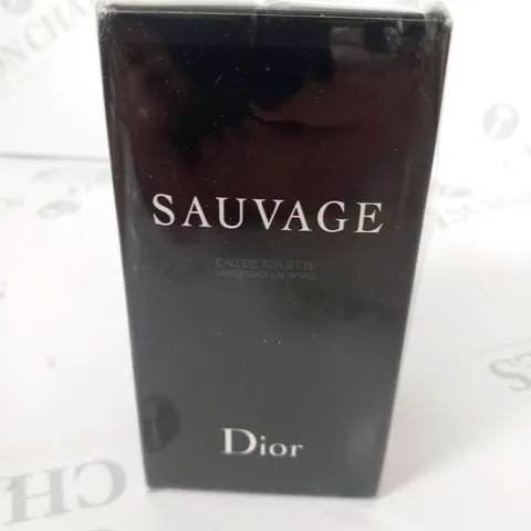 BOXED AND SEALED DIOR SUAVAGE EAU DE TOILETTE SPRAY 100ML