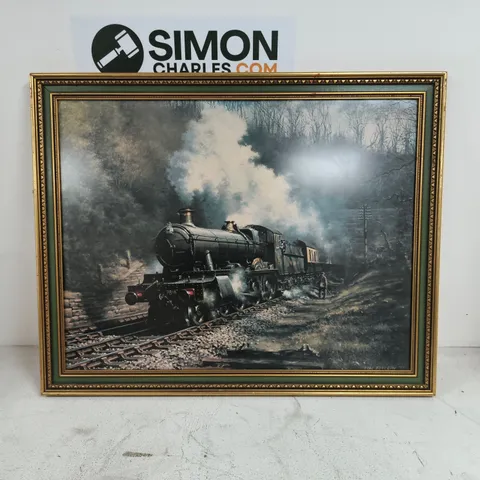 MANOR AT BROWNQUEEN FRAMED PRINT