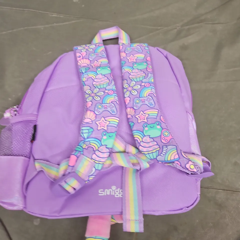SMIGGLE PURPLE KIDS BACKPACK 