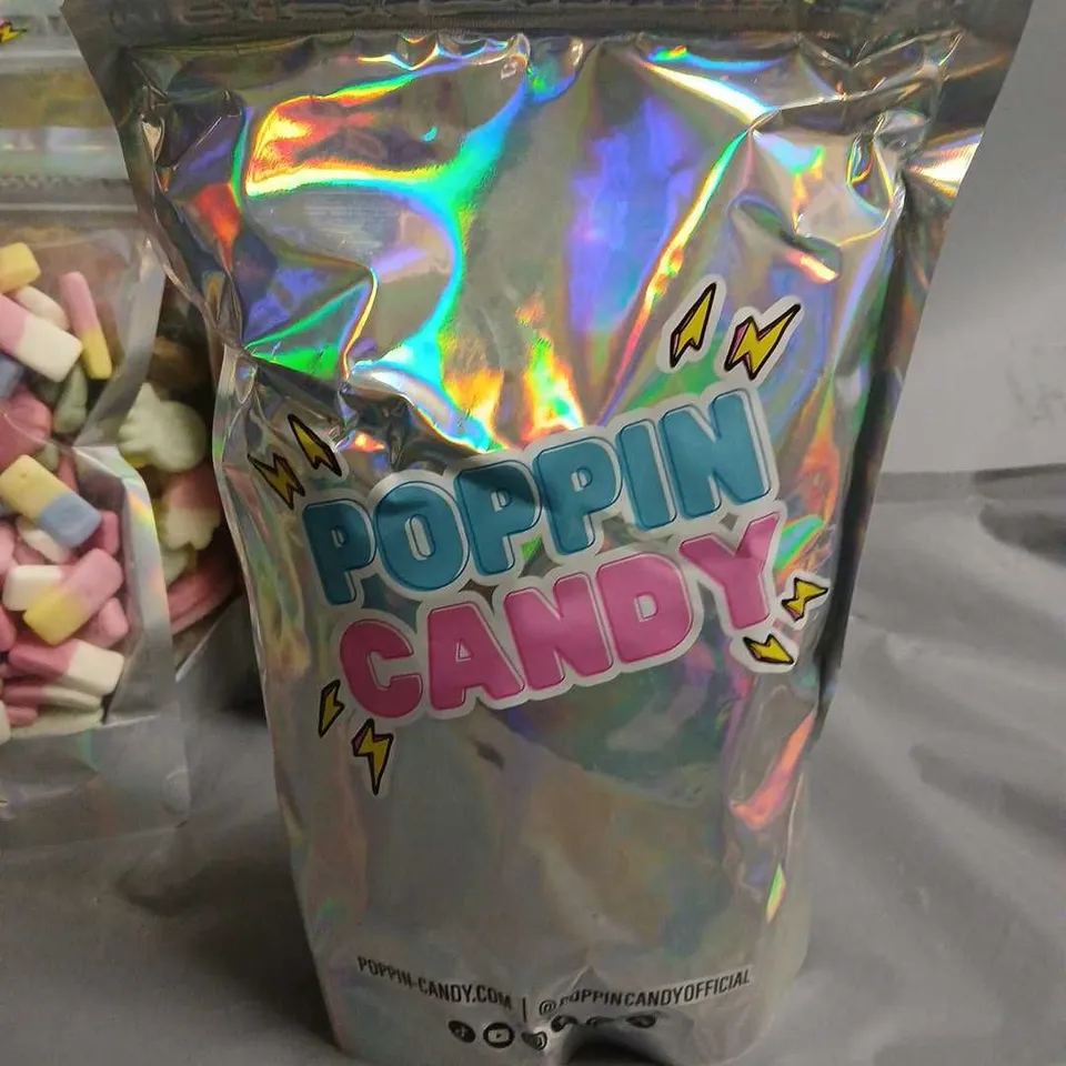 LOT OF 4 PACKS OF POPPIN CANDY SWEETS