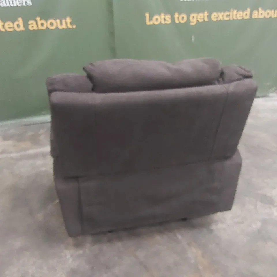 ALBION FABRIC HIGH BACK MANUAL RECLINER ARMCHAIR RRP £479