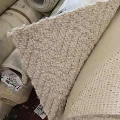 ROLL OF QUALITY NATURAL ORIGINS - HERRINGBONE OXFORD TONES CARPET // APPROX SIZE: 4 X 4.5m