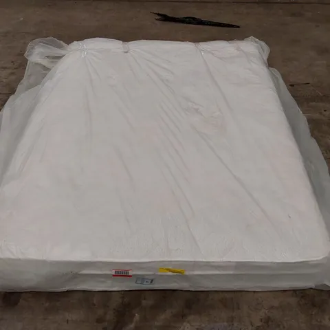 QUALITY BAGGED MEMORY WOOL POCKET SPRUNG HYBRID 2000 4'6" DOUBLE MATTRESS 