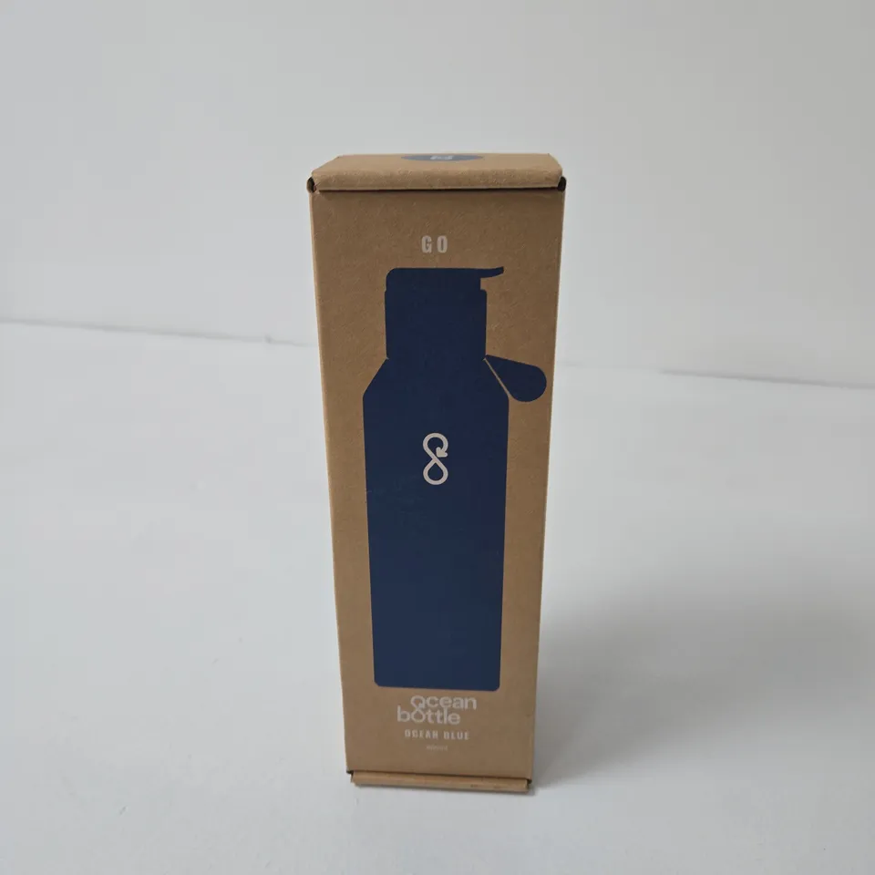 OCEAN BOTTLE – OCEAN BLUE WATER BOTTLE (BOXED)