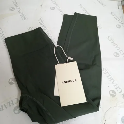 ADANOLA GREEN LEGGINGS SIZE S