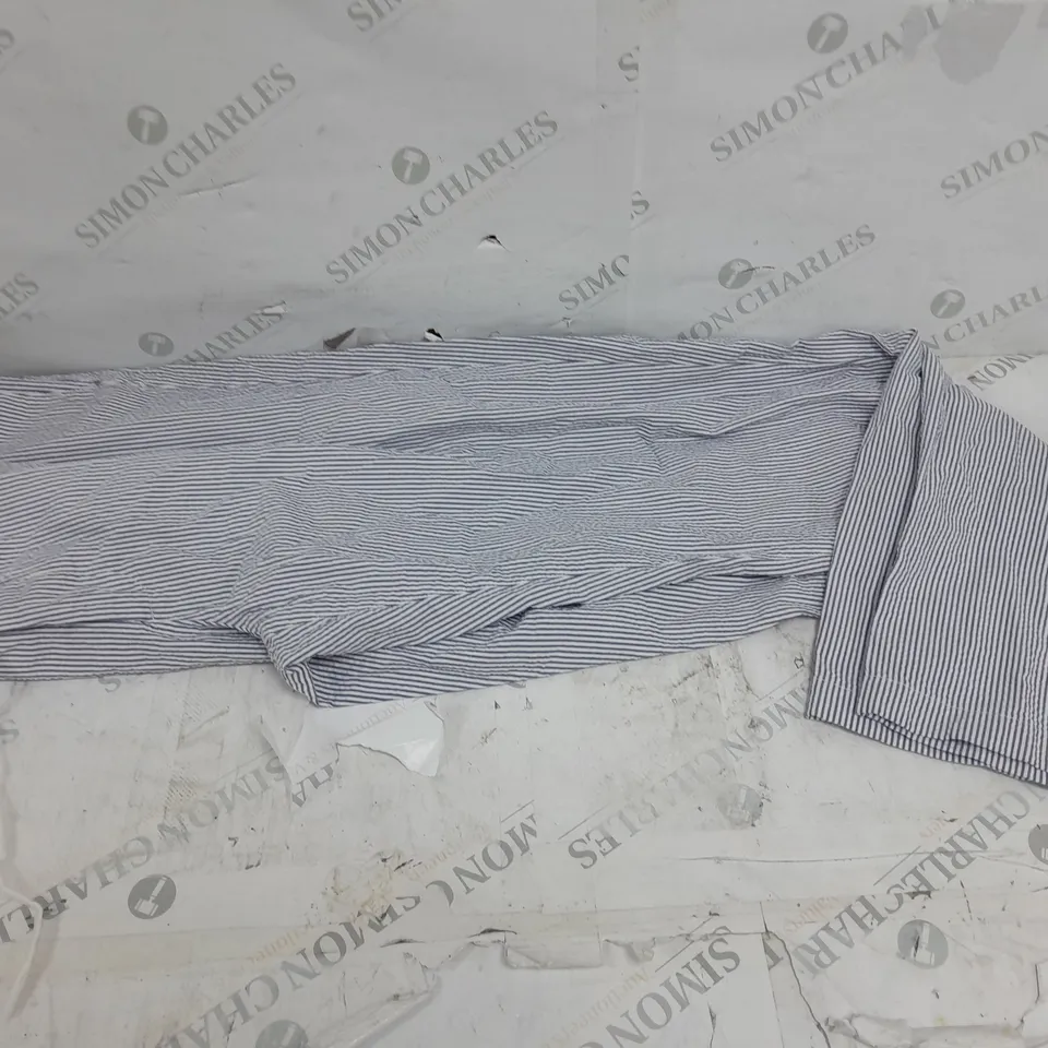 MR MARVIS STRIPED STRAIGHT LEG PANTS W34 L34 