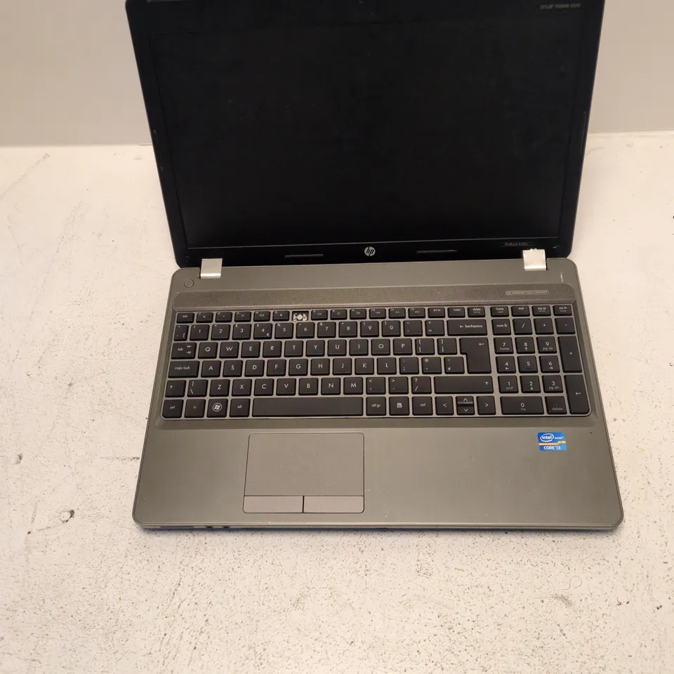 HP PROBOOK 4530S LAPTOP – FAULTY, BATTERY MISSING