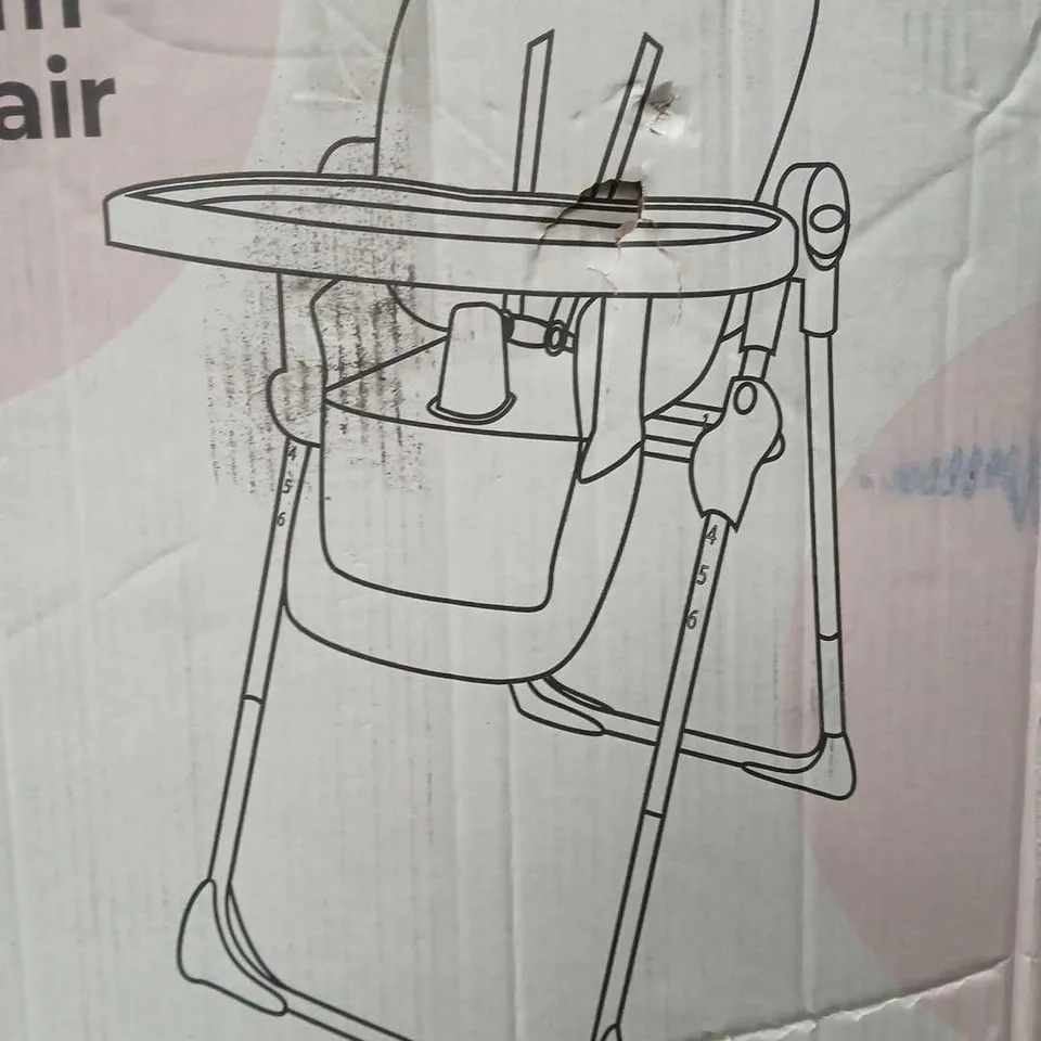 BOXED MY BABIIE MBHC8 SAMANTHA FAIERS SAFARI PREMIUM HIGHCHAIR RRP £69.99