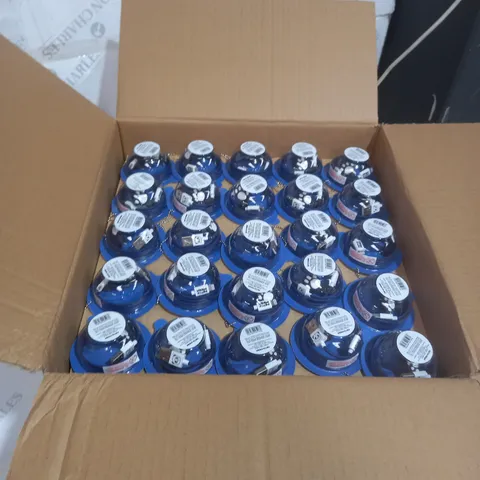 BOX OF APPROXIMATELY 225 USB CABLES - BLUE