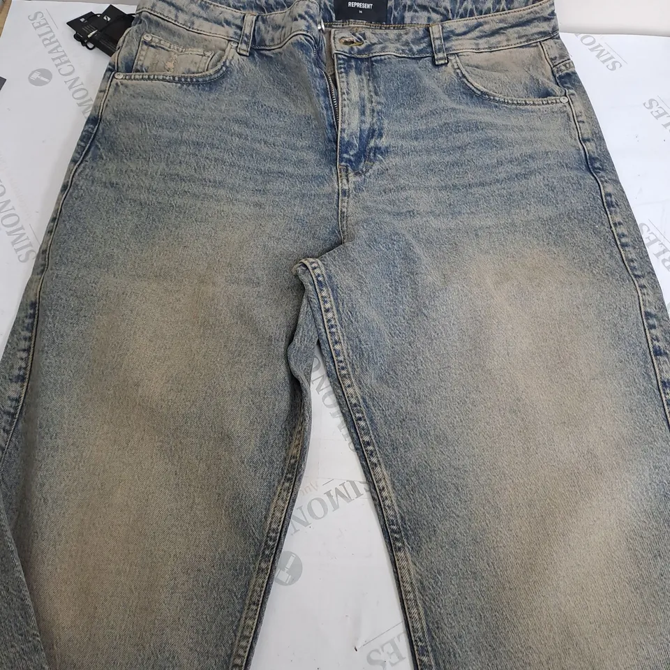REPRESENT SANDY DEMIN JEANS - SIZE 36