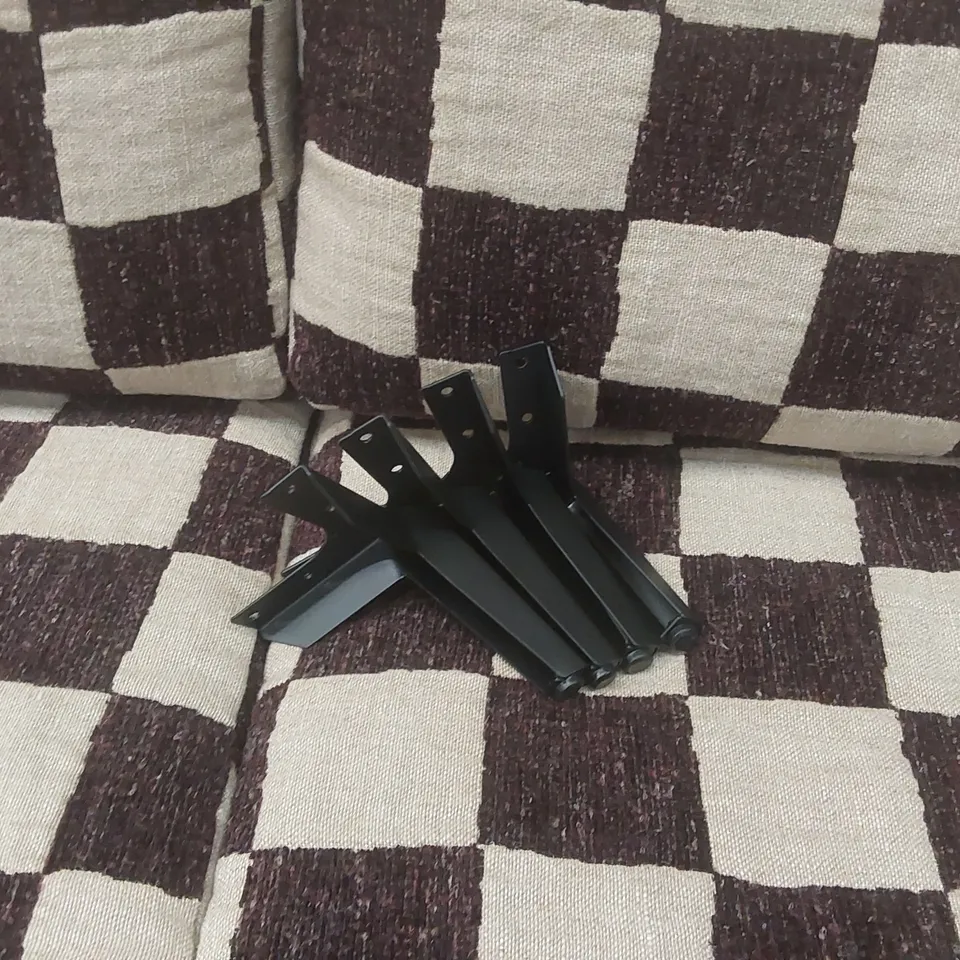 QUALITY DESIGNER FABRIC UPHOLSTERED 3 SEATER SOFA