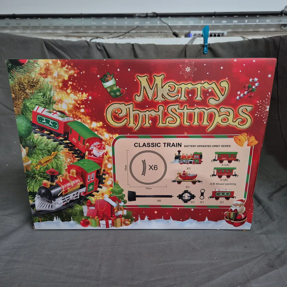 MERRY CHRISTMAS CLASSIC TRAI SET - 6336