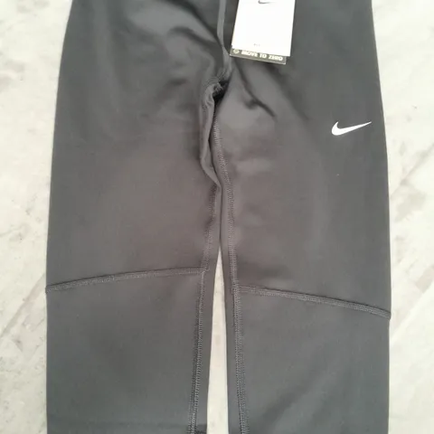 NIKE KID'S LEGGINGS IN BLACK SIZE MEDIUM