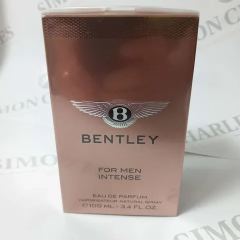 BOXED AND SEALED BENTLEY FOR MEN INTENSE EAU DE PARFUM SPRAY 100ML