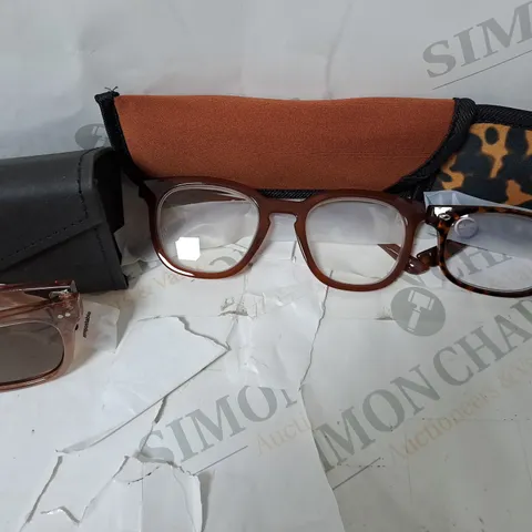 HUMMINGBIRD POLARISED SUNGLASSES & READER 3PC SET TAN MIX 3.5