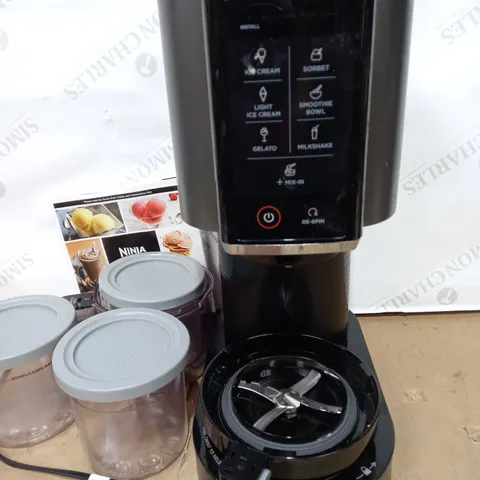 NINJA ICE CREAM & DESSERT MAKER