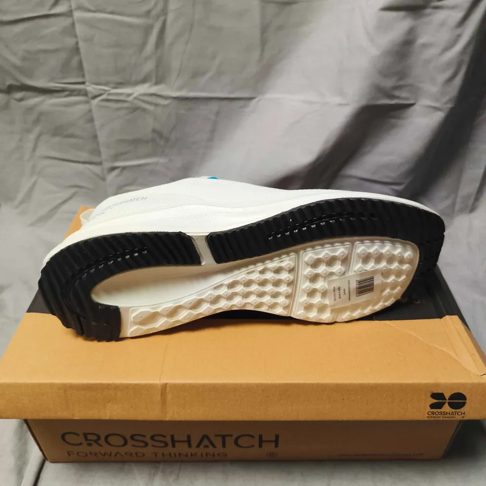 CROSSHATCH RIVAS TRAINERS IN WHITE - 9