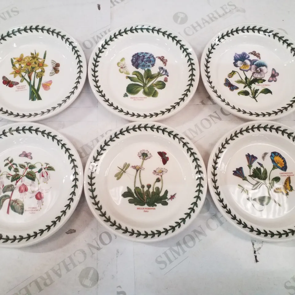 BOTANIC GARDEN - SIDE PLATES (SET OF 6)