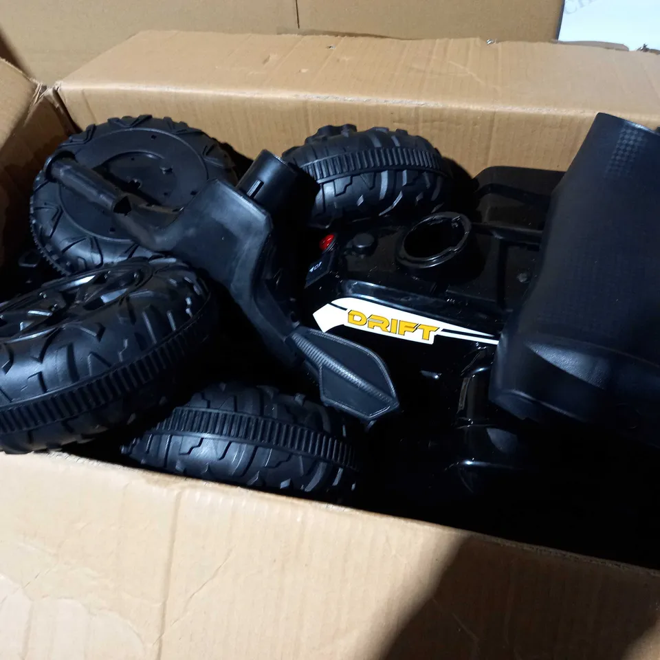 ELECTRIC RIDE ON QUAD BIKE BLACK