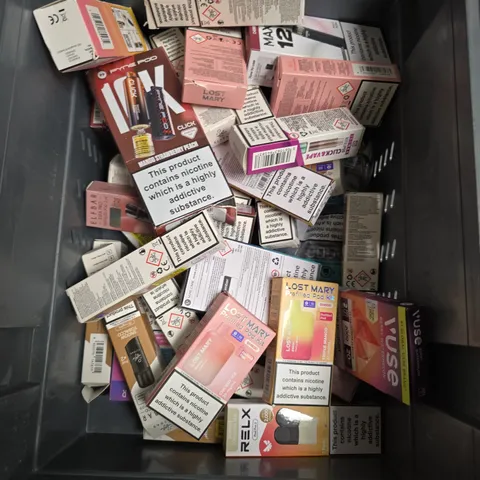 ASSORTED VAPE POD BOXES – LOST MARY, VUSE, PUFF BAR 