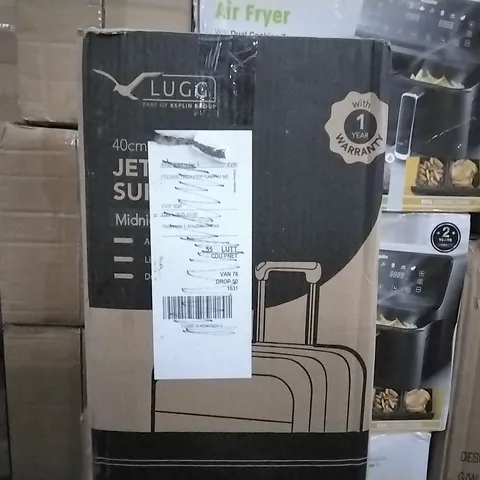 BOXED JET-SET MIDNIGHT BLUE SUITCASE 