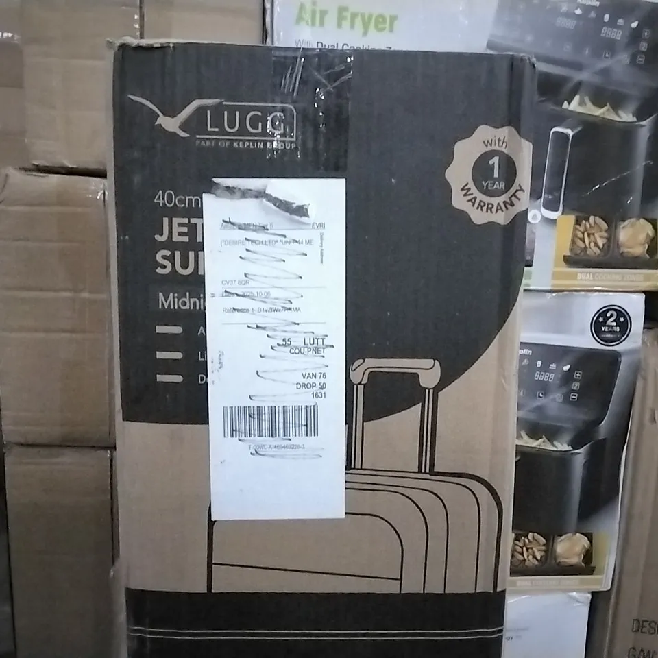 BOXED JET-SET MIDNIGHT BLUE SUITCASE