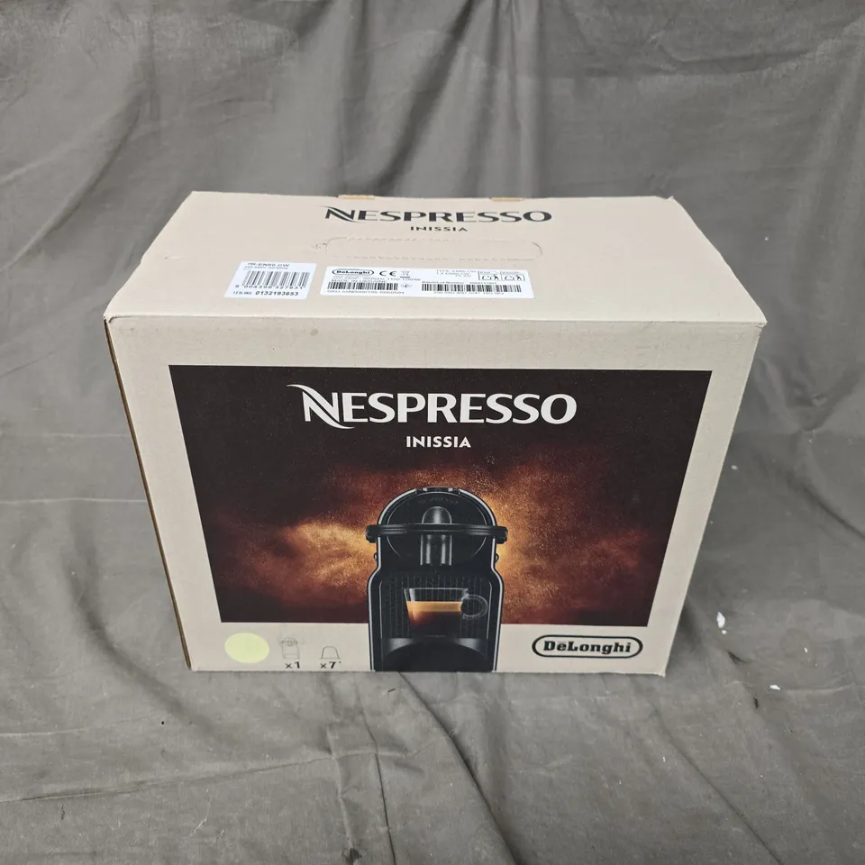 BOXED DELONGHI NESPRESSO INISSIA