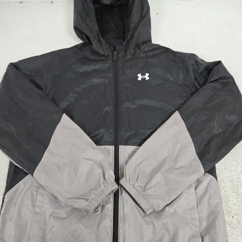 UNDER ARMOUR WINDBREAKER JACKET - KIDS - YOUTH LARGE 