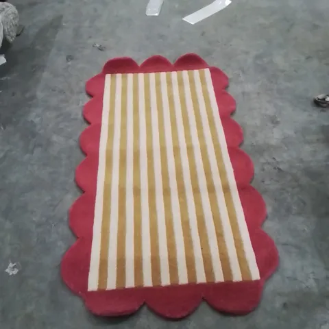 QUALITY DESIGNER AREA RUG - APPROXIMATELY 160X80CM