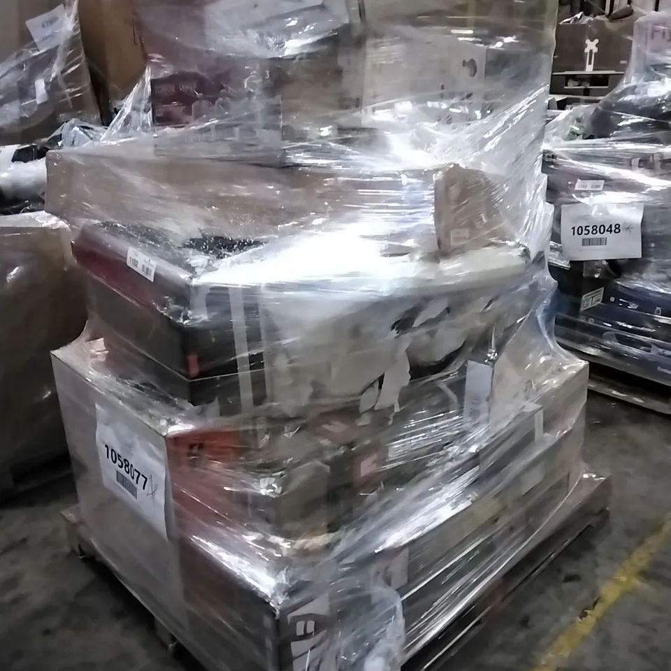 PALLET OF APPROXIMATELY 32 UNPROCESSED RAW RETURN HOUSEHOLD AND ELECTRICAL GOODS TO INCLUDE;