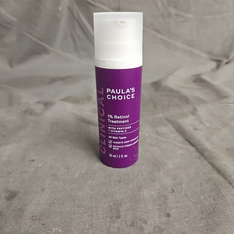SEALED PAULA'S CHOICE CLINICAL 1% RETINOL TREATMENT 30ML