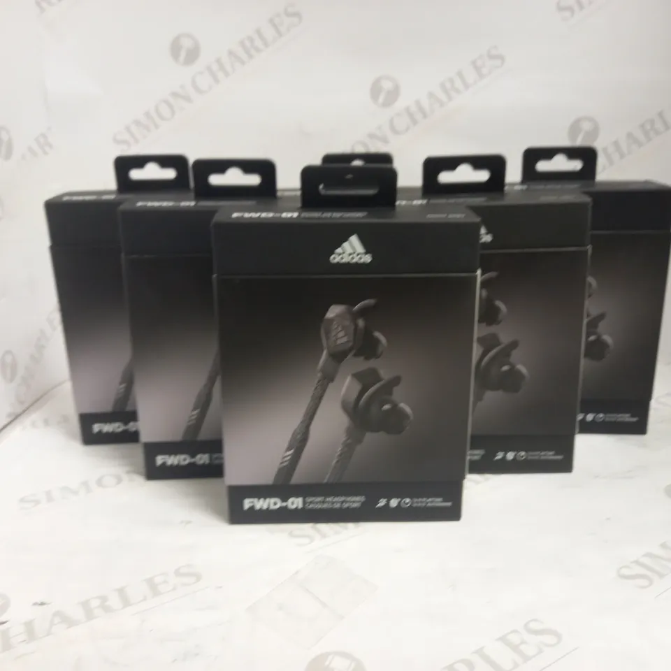 LOT OF 6 ADIDAS FWD-01 BLUETOOTH SPORT HEADPHONES