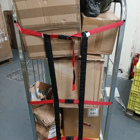 CAGE OF APPROXIMATELY 6 ASSORTED BROKEN ITEMS TO INCLUDE - BRITA WATER FILTER, LIVE PLANTS, AND SLOW COOKER ETC. - COLLECTION ONLY