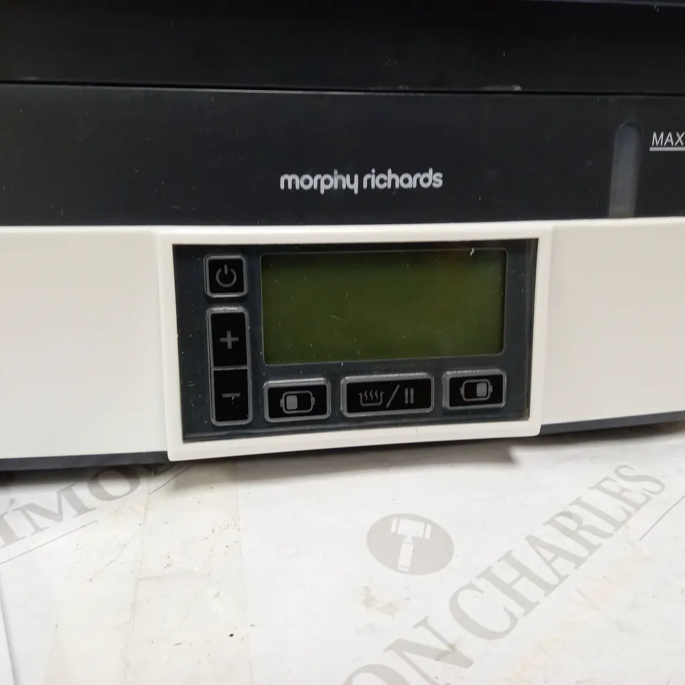 MORPHY RICHARDS INTELLISTEAM COMPACT FOOD STEAMER